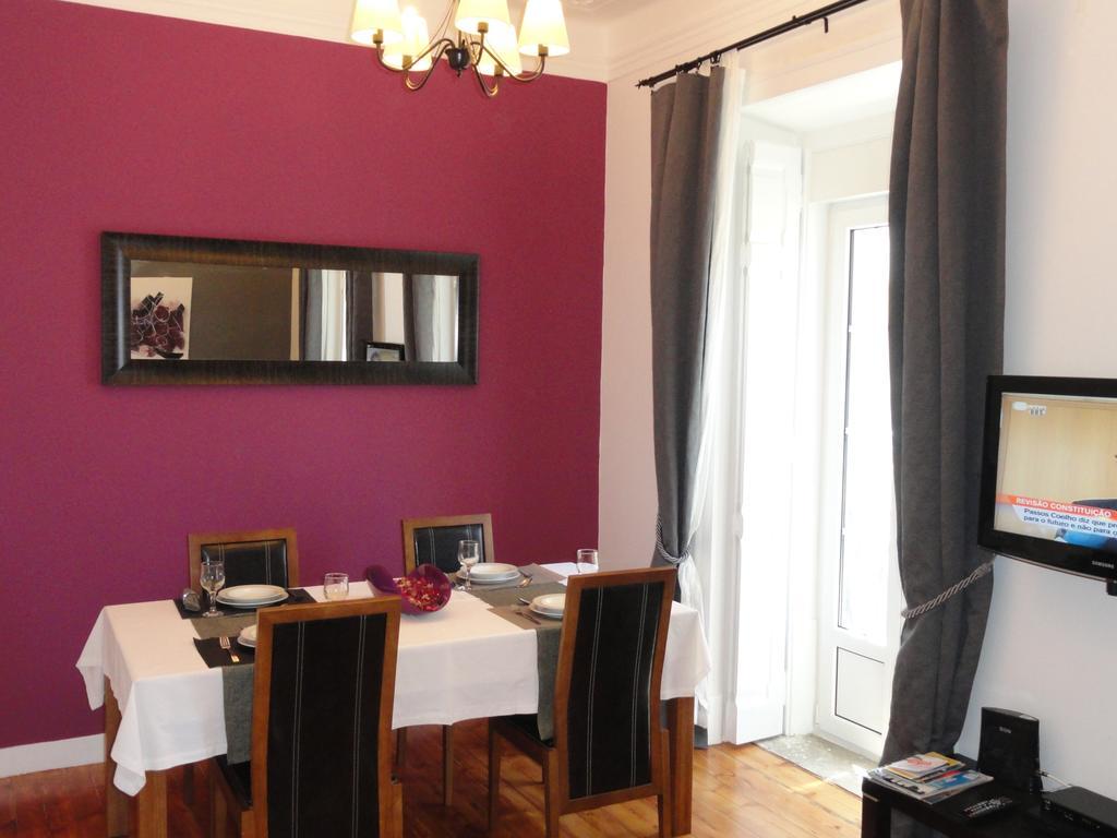 Luxury Apartment In City Centre - Avenida Da Liberdade Lisboa Rum bild